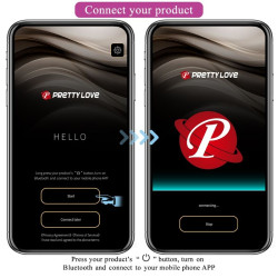 Pretty Love - Télécommande Jayleen Vibrator App Violet